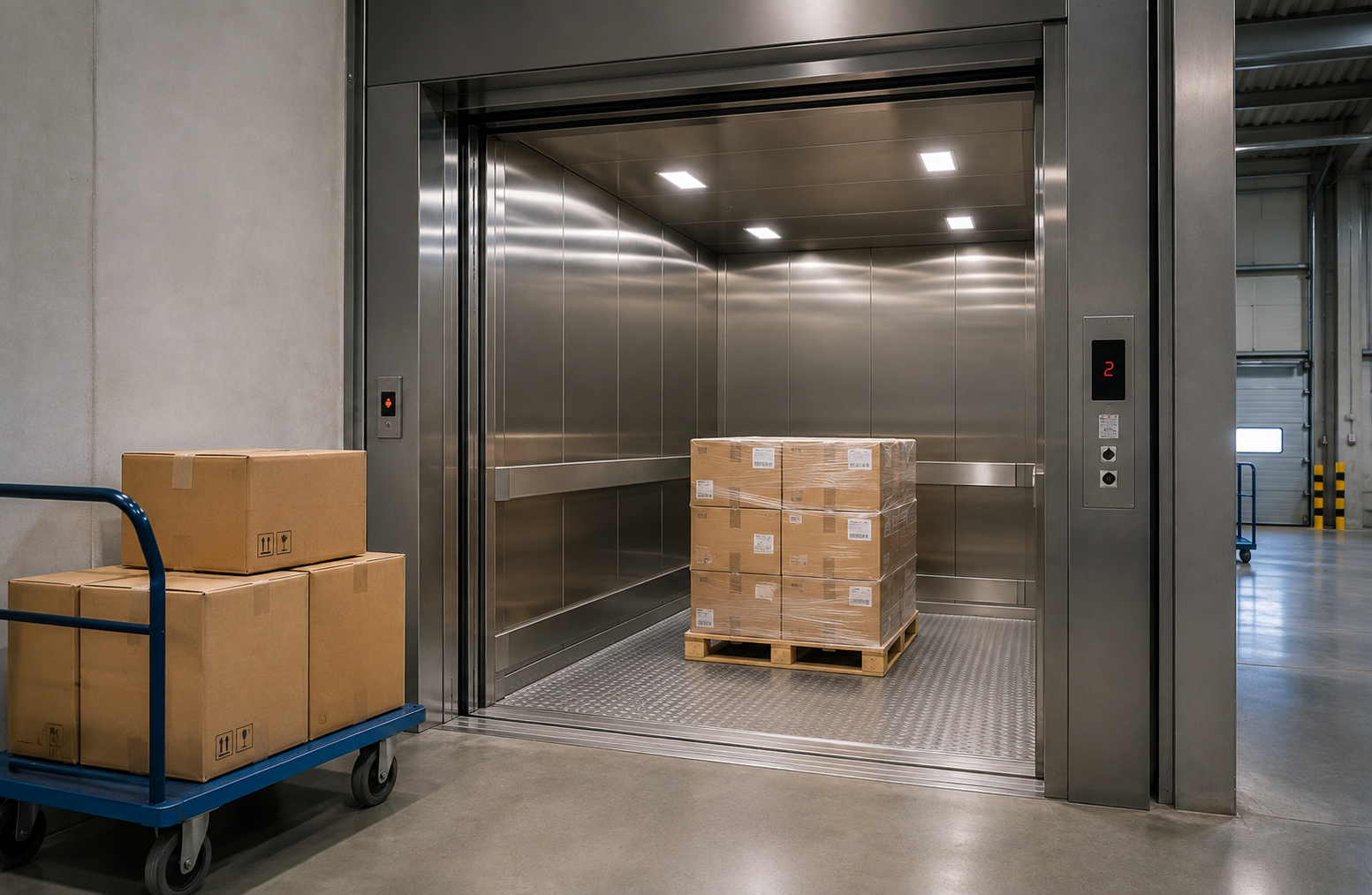 goods and frieght elevator