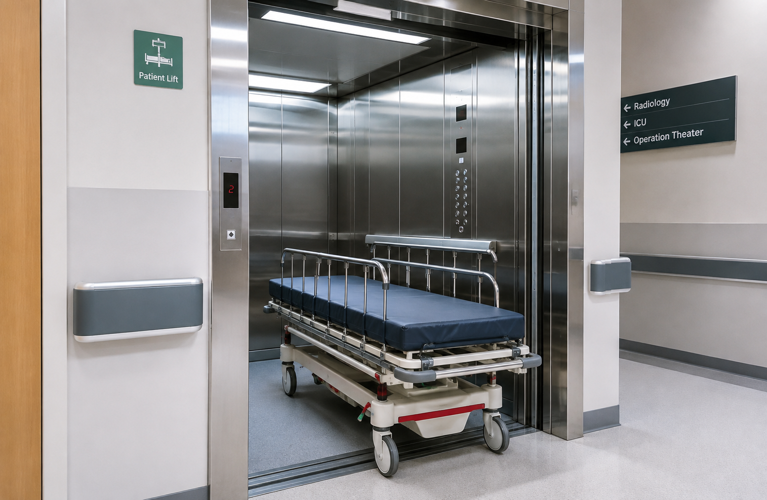 hospital elevator